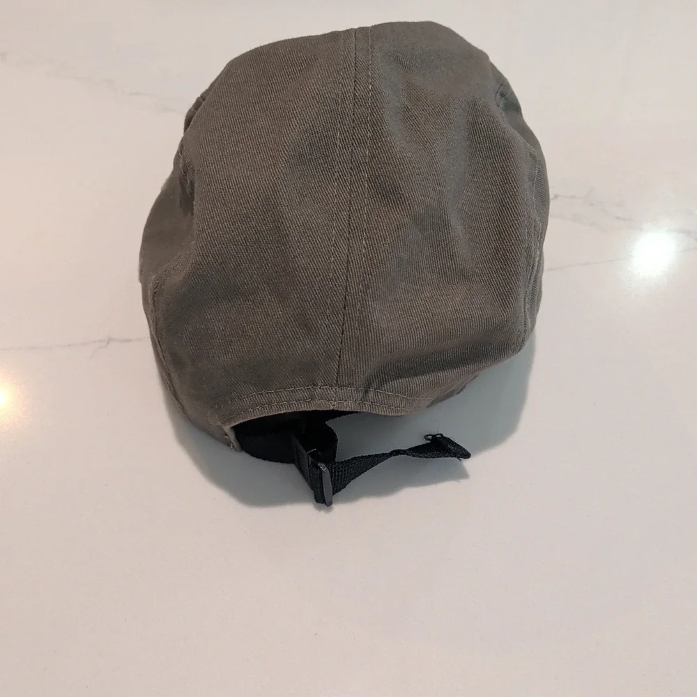 Oddjob Hat Cap Strap Back One Size Mens Olive Green Big Melon 5 Panel Cotton - Picture 4 of 6